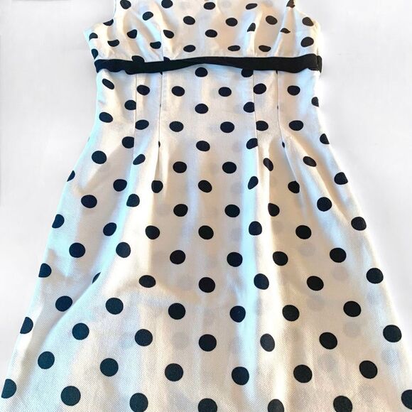 Vintage 1950’s Mindy Ross Polka Dot Wiggle Dress - Picture 4 of 10